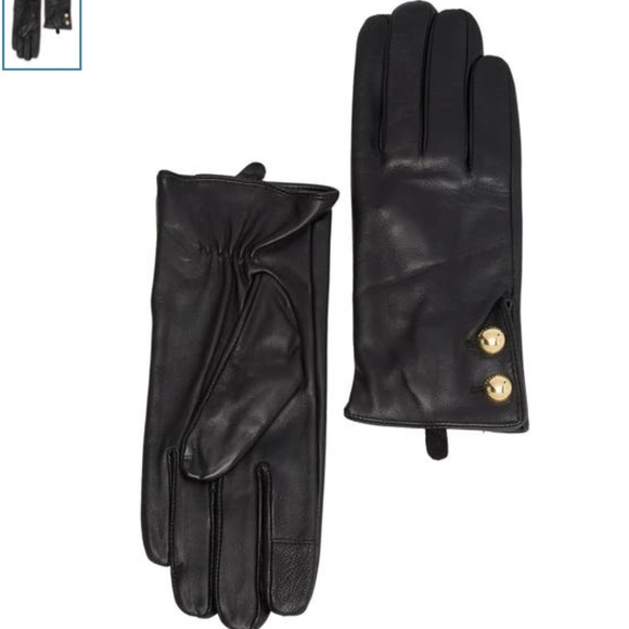 Michael Kors Leather Gloves - Picture 1 of 1